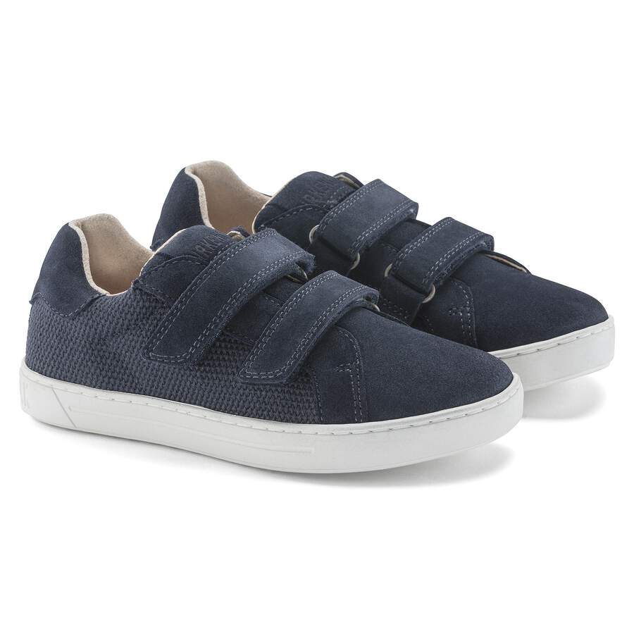 Porto HL Kids Suede Leather/Textile - Midnight Blue
