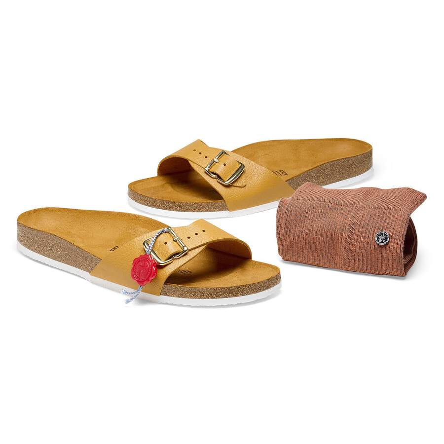 Madrid Natural Leather Coarsely - Brown