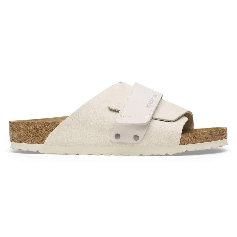 Kyoto Nubuck Leather/Suede - Antique White
