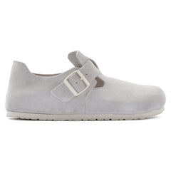 London Suede Leather - Antique White