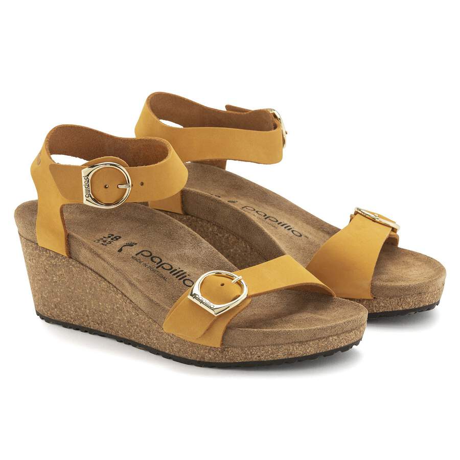 Soley Nubuck Leather - Apricot