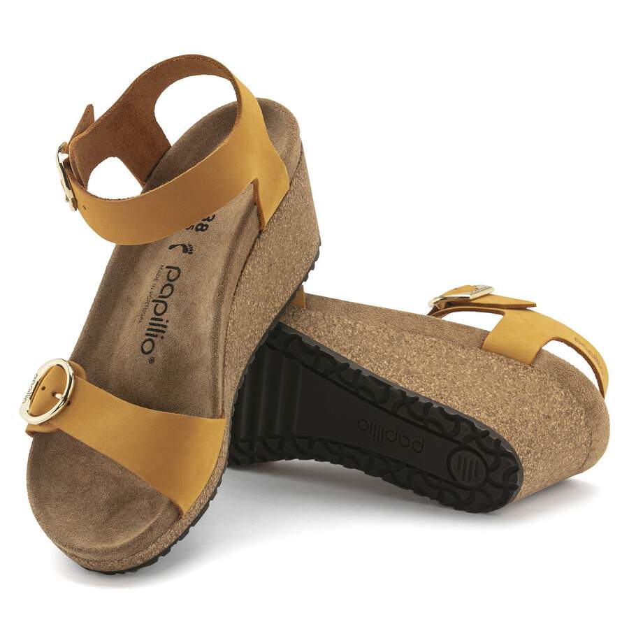Soley Nubuck Leather - Apricot