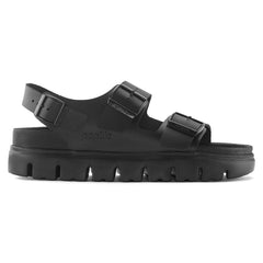 Milano Chunky Natural Leather - Black