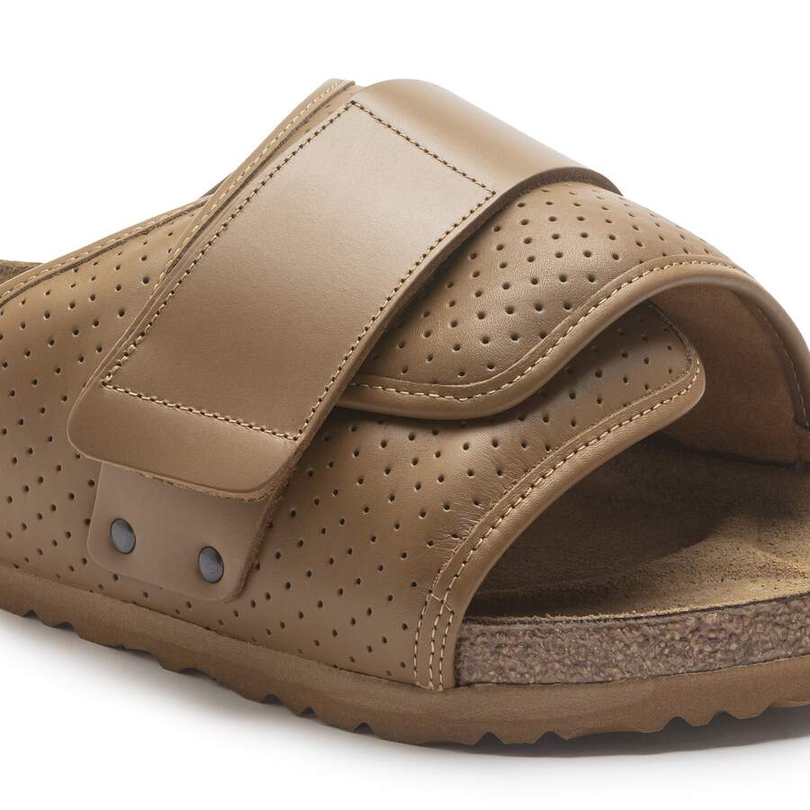Kyoto Natural Leather - Puff Pack Cork Brown