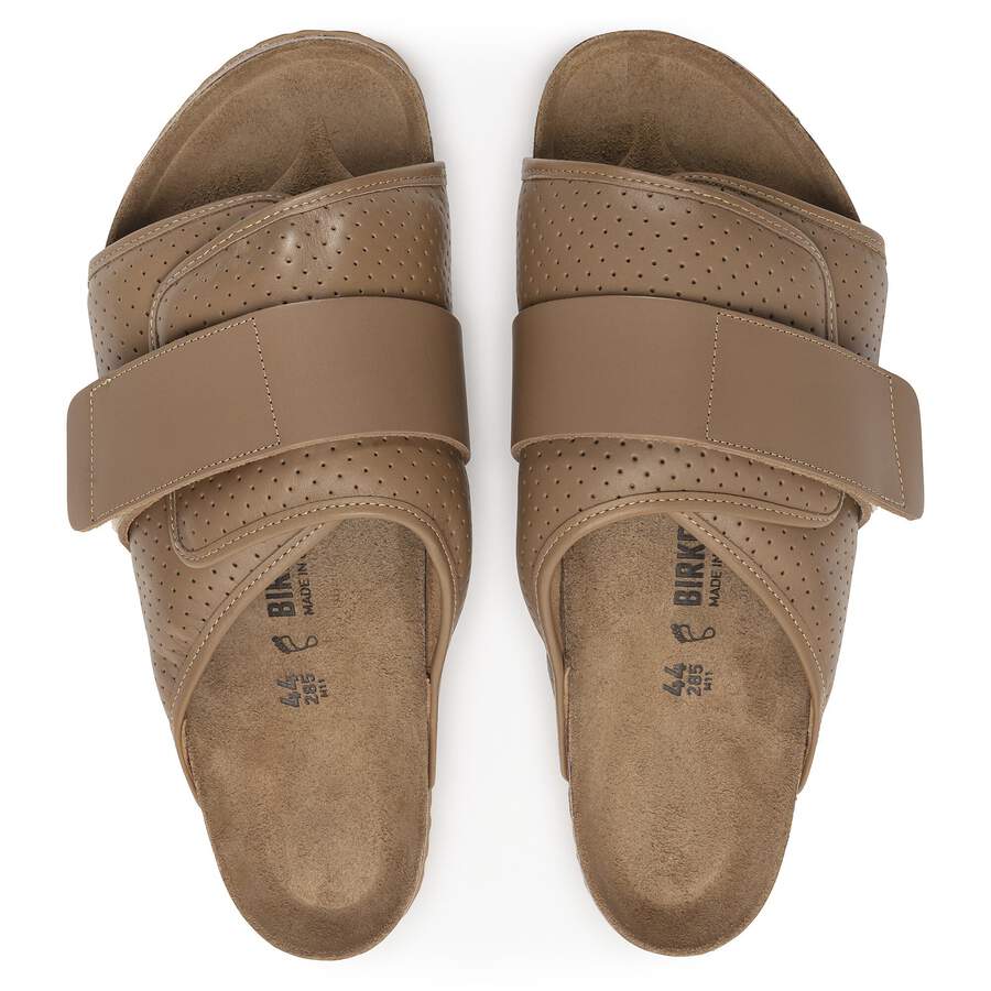 Kyoto Natural Leather - Puff Pack Cork Brown
