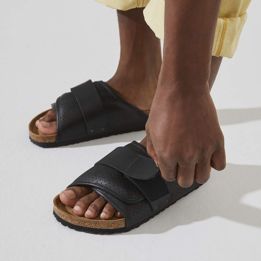 Kyoto Natural Leather - Puff Pack Black