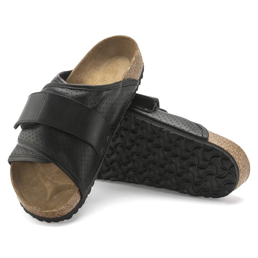 Kyoto Natural Leather - Puff Pack Black
