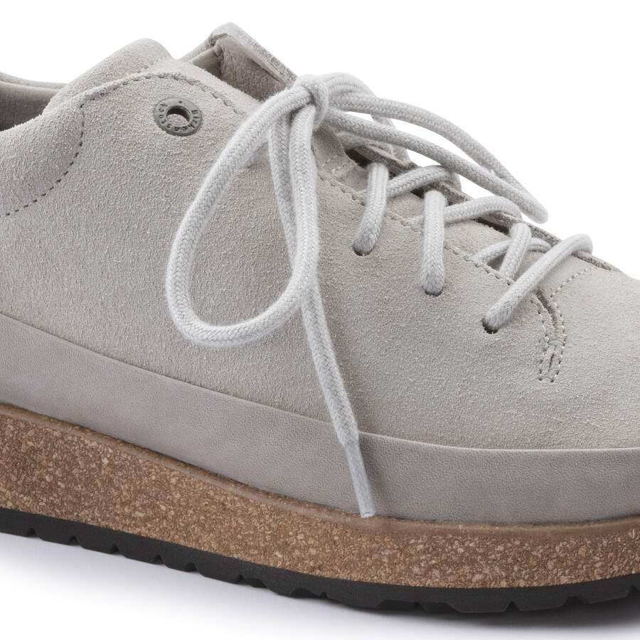 Honnef Low Suede Leather - Whale Gray
