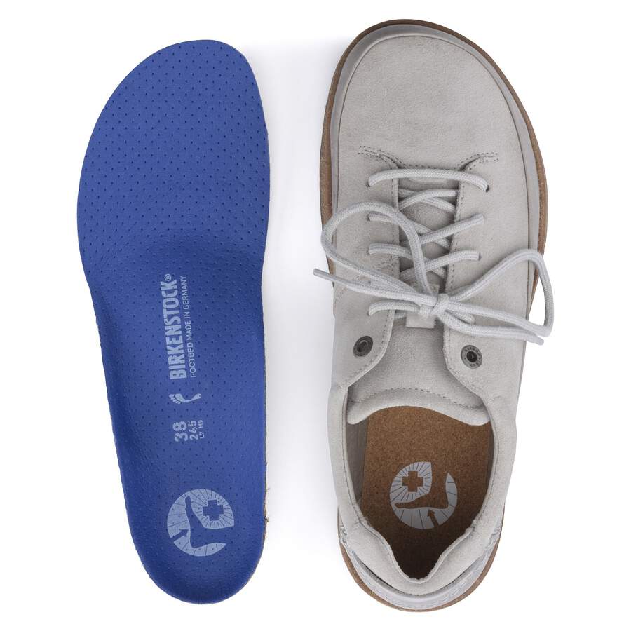Honnef Low Suede Leather - Whale Gray
