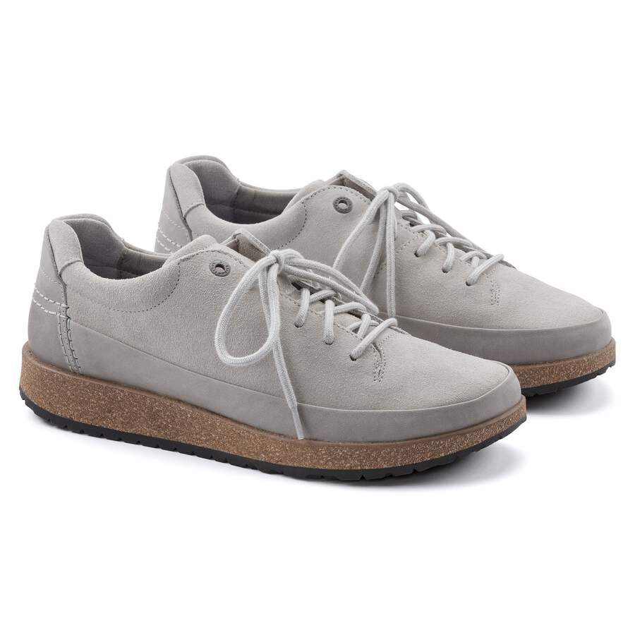 Honnef Low Suede Leather - Whale Gray