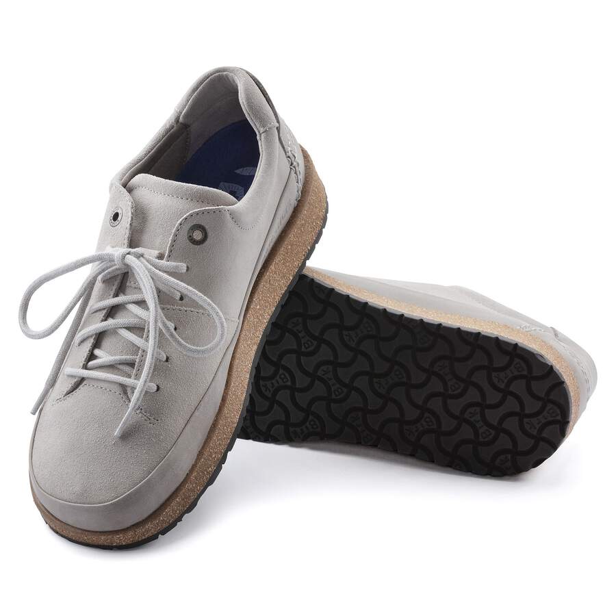 Honnef Low Suede Leather - Whale Gray