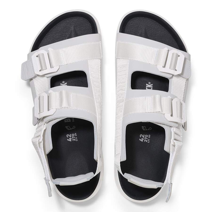 Shinjuku Natural Leather/Textile - Antique White