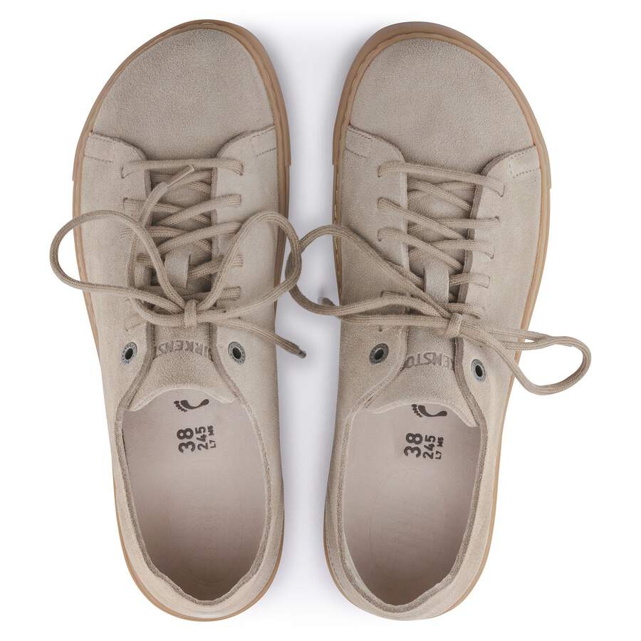 Bend Low Decon Nubuck Leather - Gray Taupe