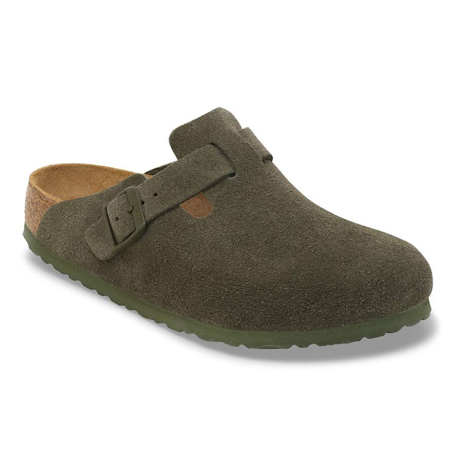 Boston Suede Leather - Thyme