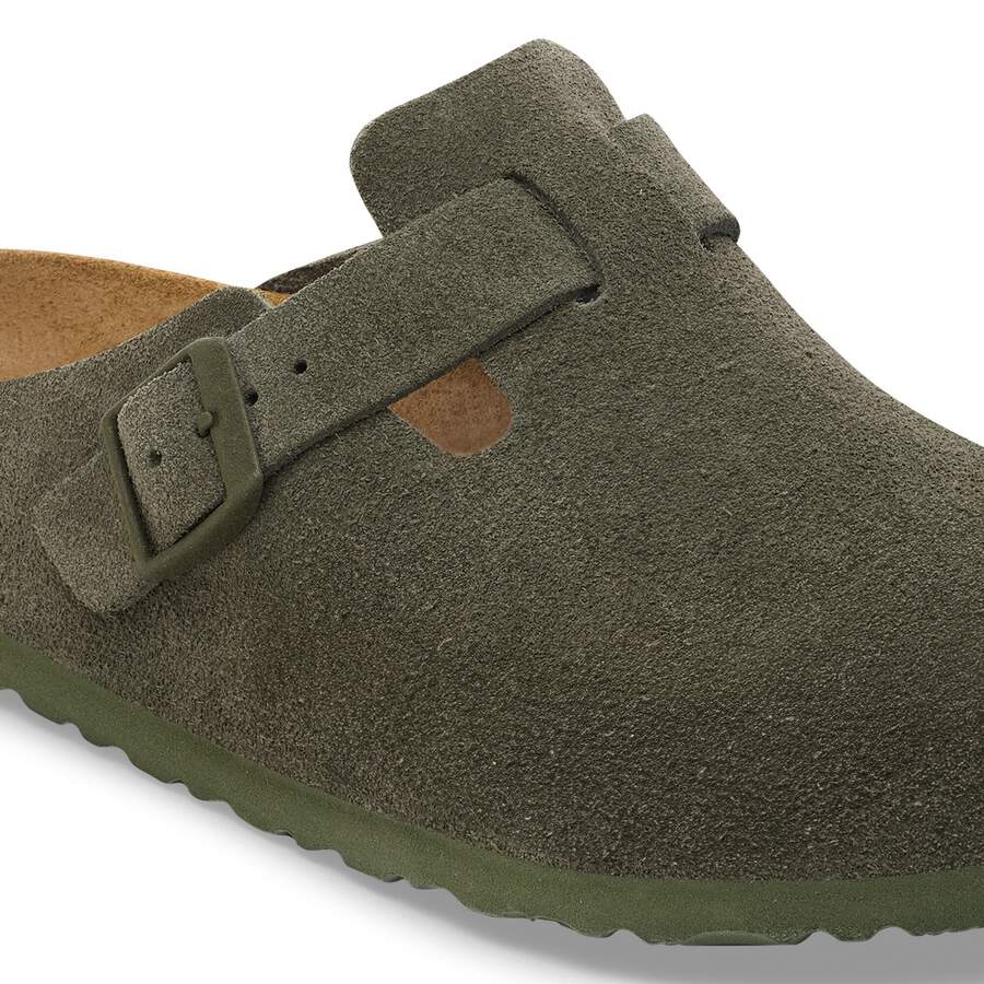 Boston Suede Leather - Thyme