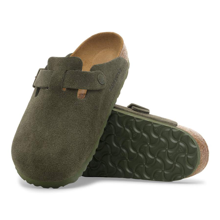 Boston Suede Leather - Thyme