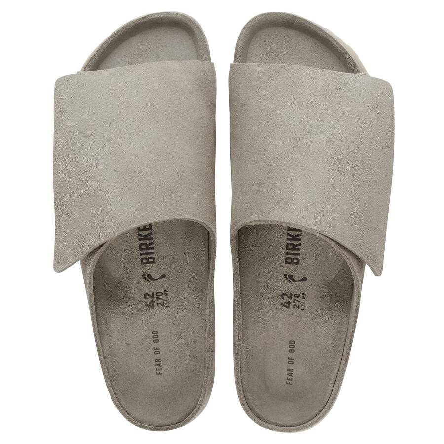 Los Feliz Suede Suede Leather - Cement Melange