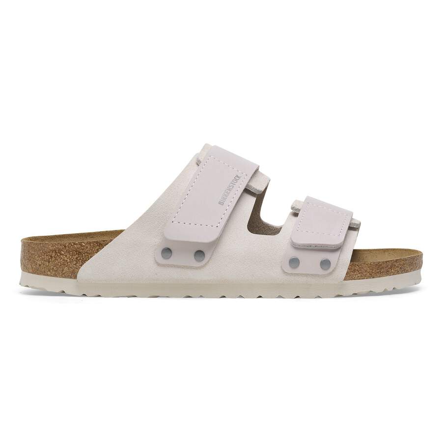 Uji Nubuck Leather/Suede - Antique White
