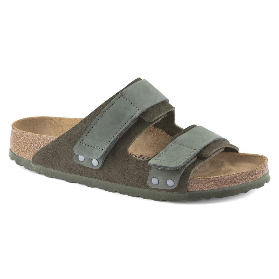 Uji Nubuck Leather/Suede - Thyme