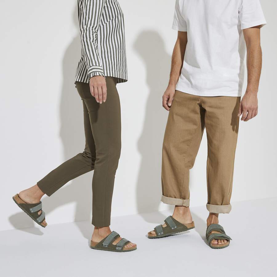Uji Nubuck Leather/Suede - Thyme