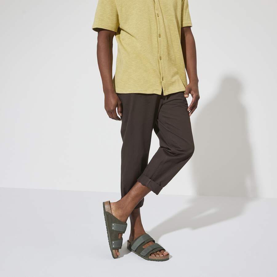 Uji Nubuck Leather/Suede - Thyme