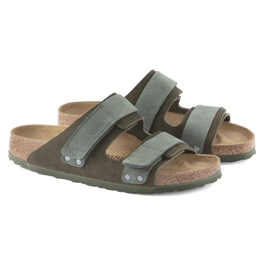 Uji Nubuck Leather/Suede - Thyme