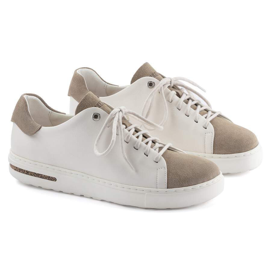 Bend Low Decon Pop Natural Leather Nubuck - Taupe/Eggshell