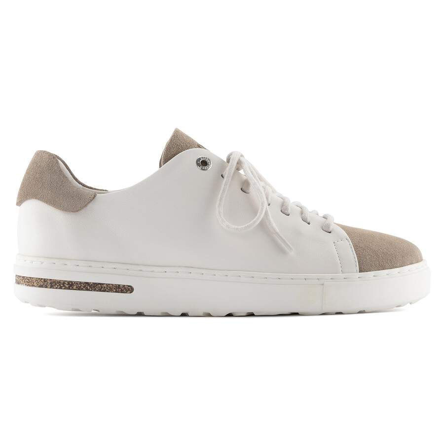 Bend Low Decon Pop Natural Leather Nubuck - Taupe/Eggshell