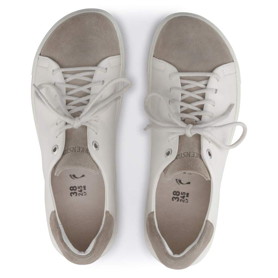 Bend Low Decon Pop Natural Leather Nubuck - Taupe/Eggshell