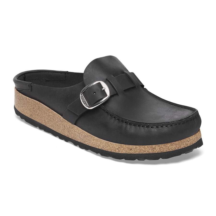 Buckley Natural Leather Oiled - Black