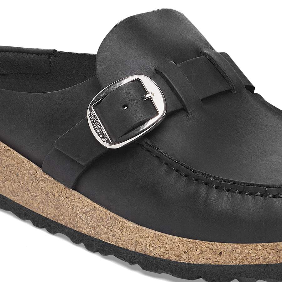Buckley Natural Leather Oiled - Black