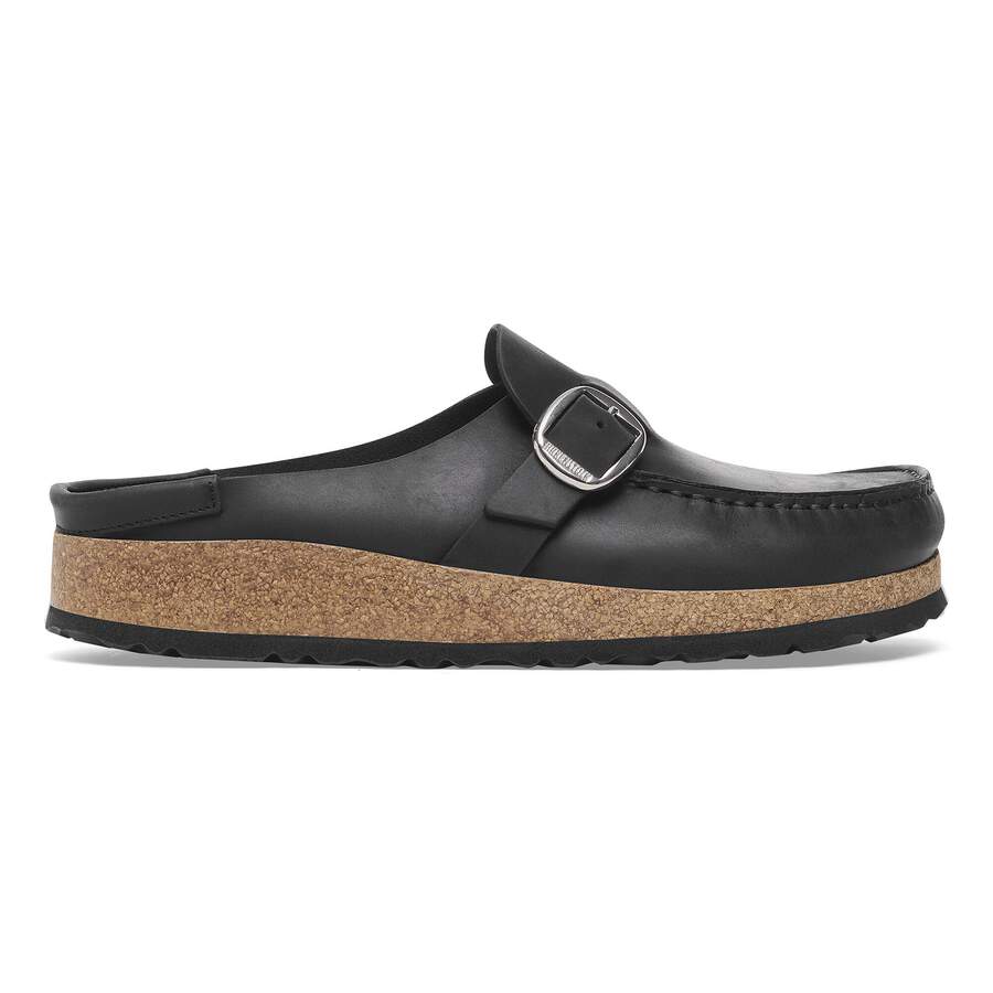 Buckley Natural Leather Oiled - Black