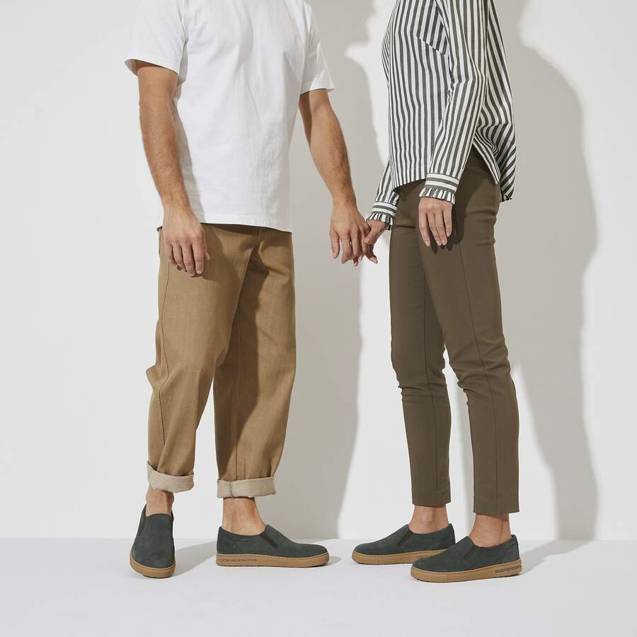 Oswego Suede Leather - Thyme