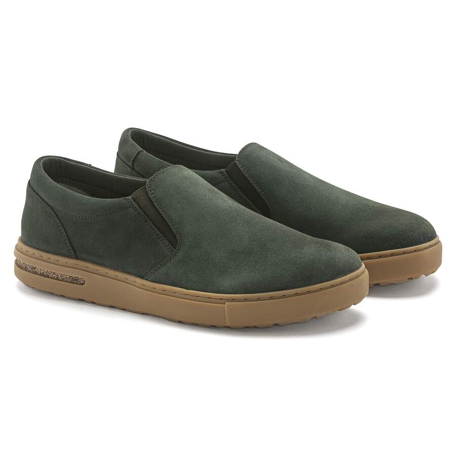 Oswego Suede Leather - Thyme