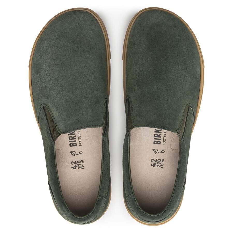 Oswego Suede Leather - Thyme