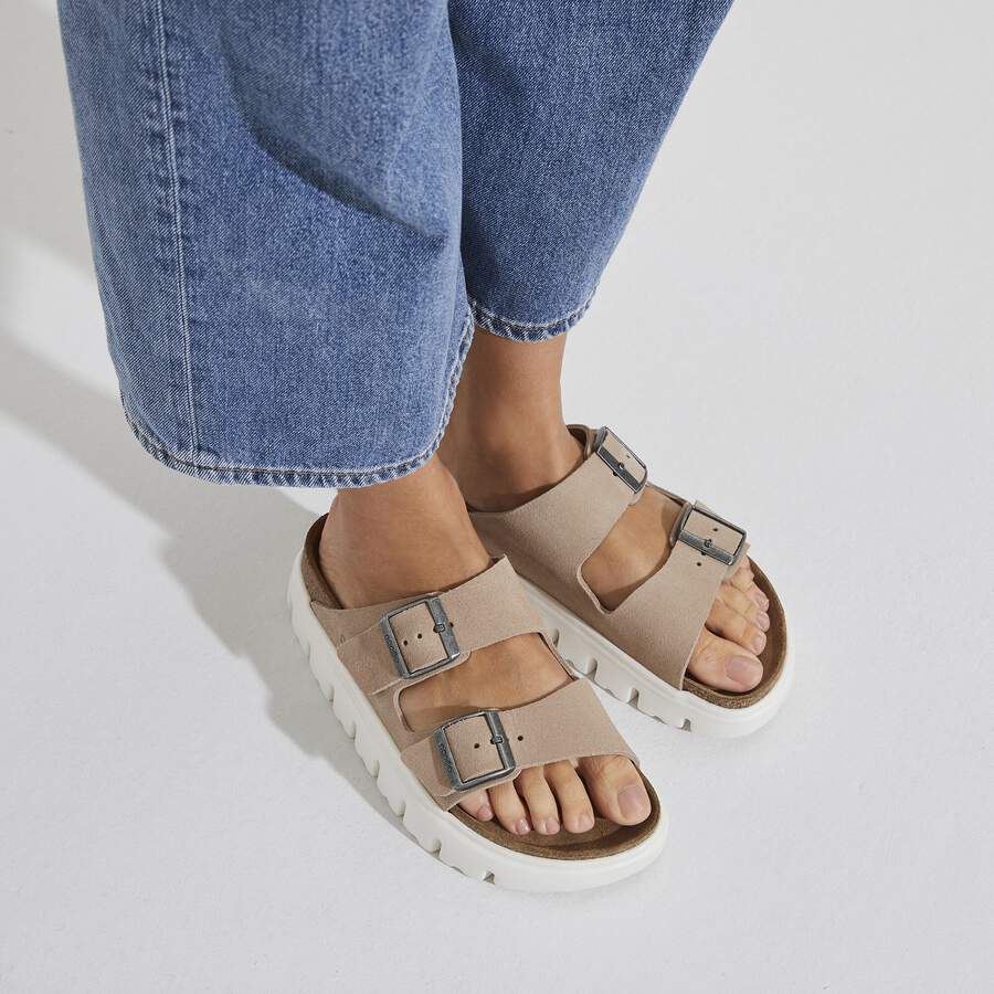 Arizona Chunky Suede Leather - Warm Sand