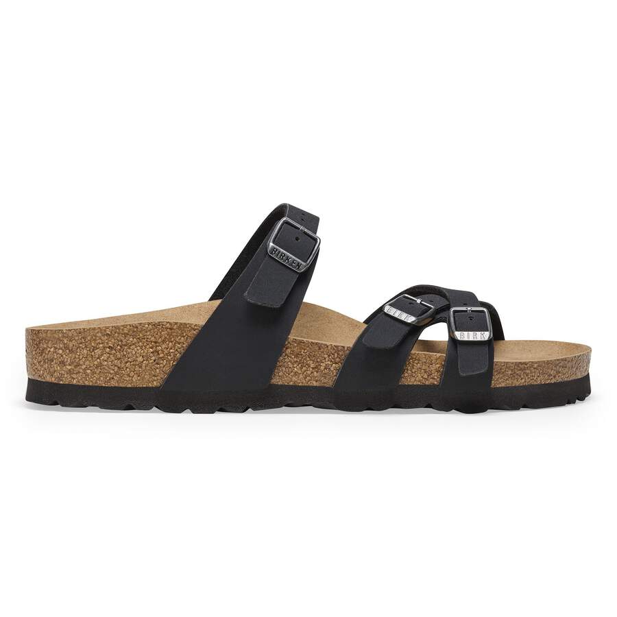 Franca Birko-Flor Nubuck - Black