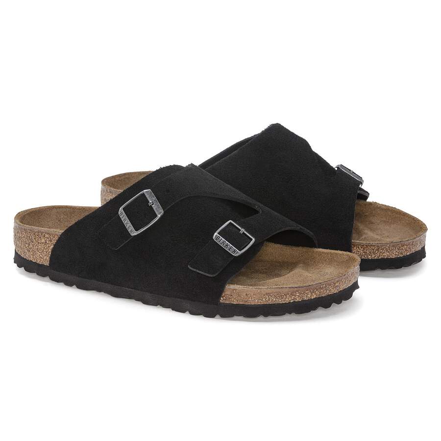 Zürich Suede Leather - Black