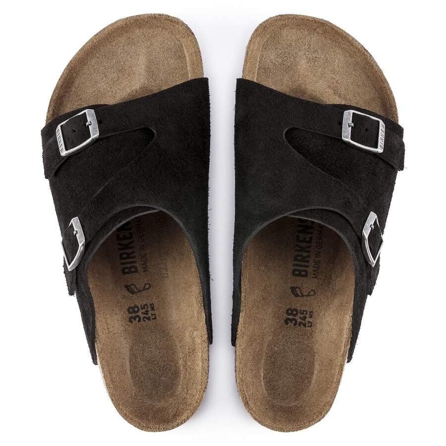 Zürich Suede Leather - Black
