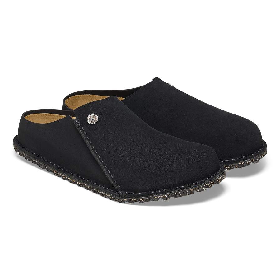 Zermatt Premium Suede Leather - Black