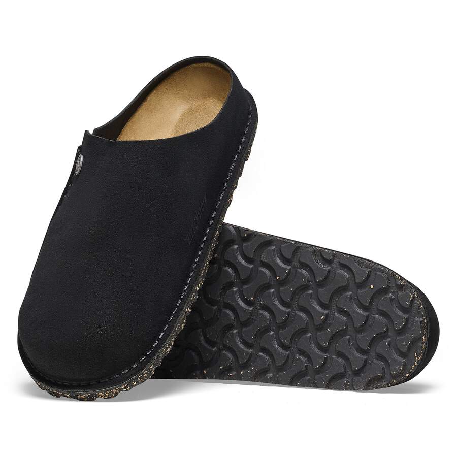 Zermatt Premium Suede Leather - Black
