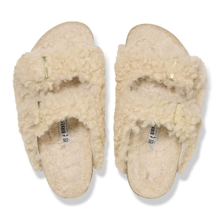 Arizona Kids Fur - Teddy Eggshell