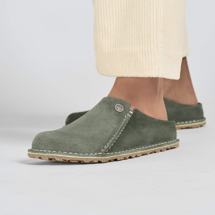 Zermatt Premium Suede Leather - Thyme