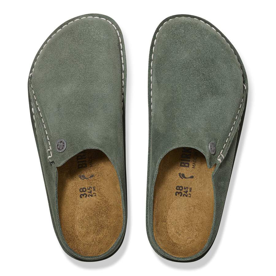 Zermatt Premium Suede Leather - Thyme
