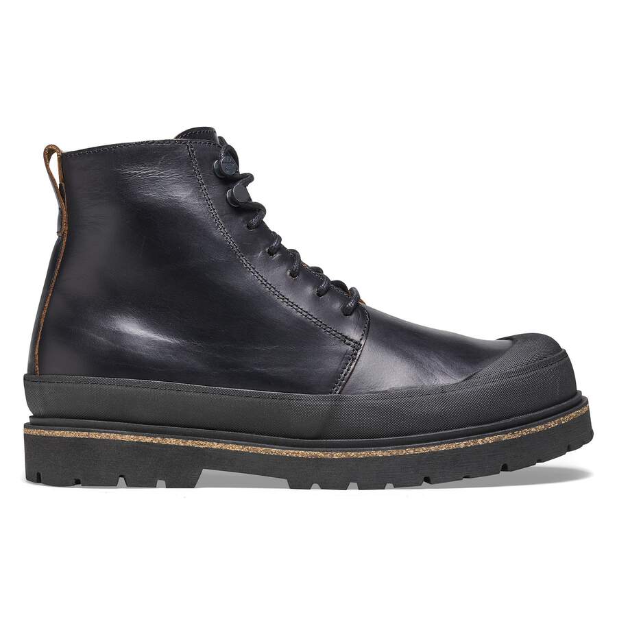Prescott Waxy Leather - Black