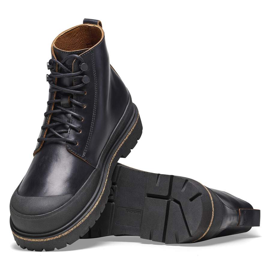 Prescott Waxy Leather - Black