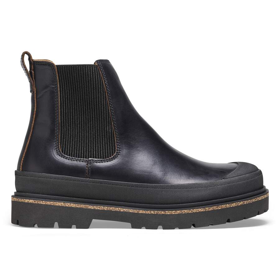 Prescott Slip On Women Waxy Leather - Black