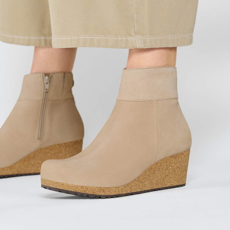 Ebba Suede Leather - Warm Sand