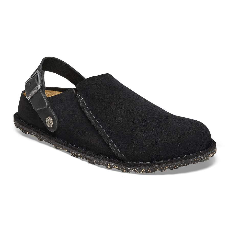 Lutry Premium Suede Leather - Black