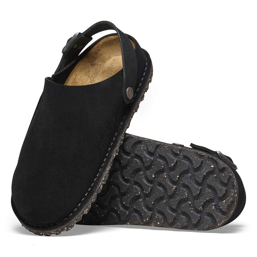 Lutry Premium Suede Leather - Black